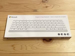 Microsoft Designer Compact Keyboard Glacier US配列 レビュー