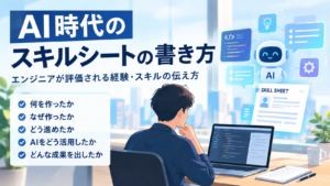 AI時代のスキルシートの書き方|エンジニアが評価される経験・スキルの伝え方 AI時代のスキルシートの書き方|エンジニアが評価される経験・スキルの伝え方